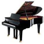 Imagen piano de cola YAMAHA premium CF Series. Modelo CF6 color negro pulido